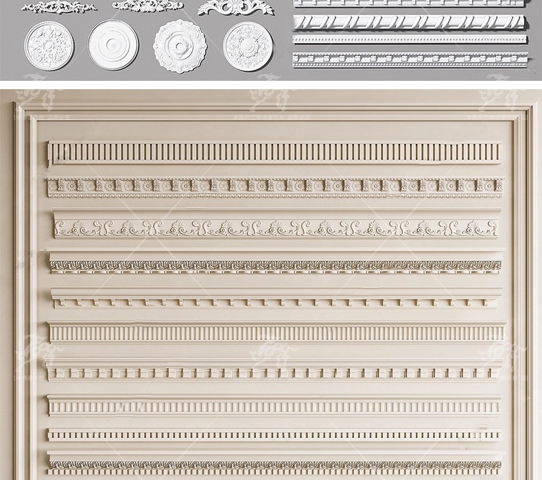 su ad03 carved plaster line