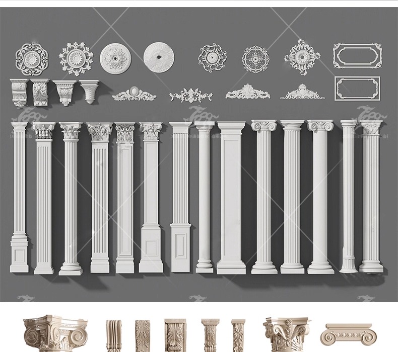 su ad03 carved plaster line