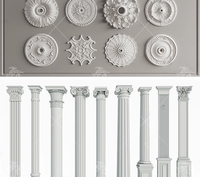 su ad03 carved plaster line