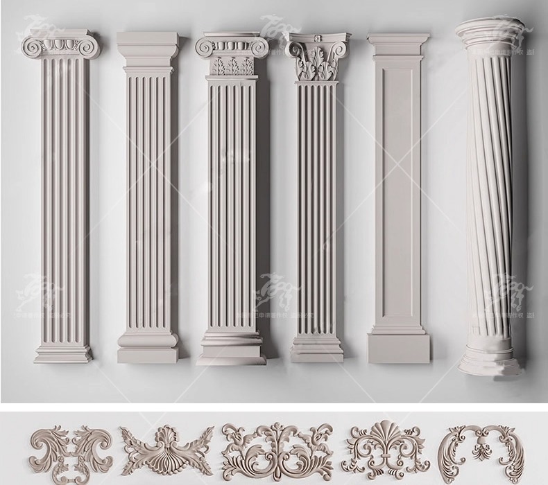 su ad03 carved plaster line