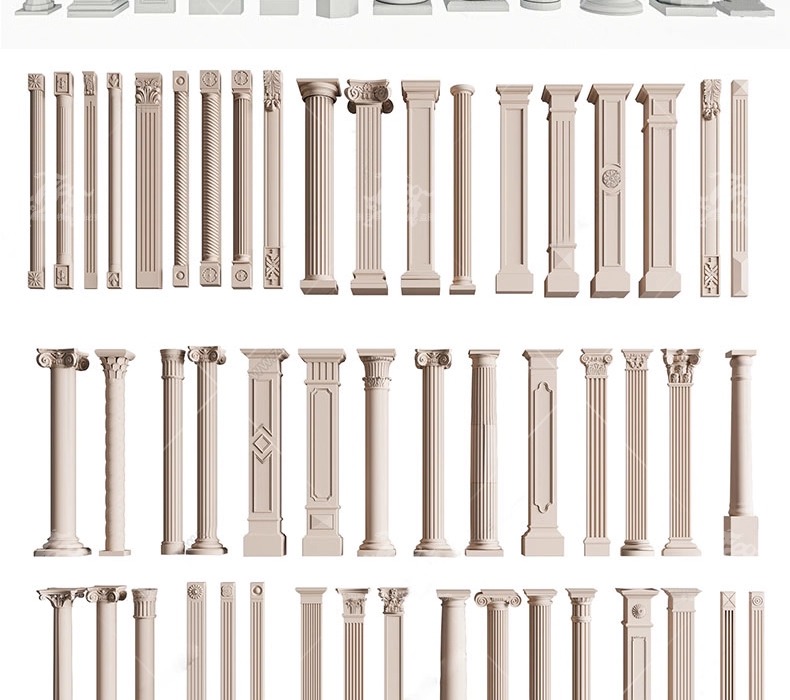su ad03 carved plaster line
