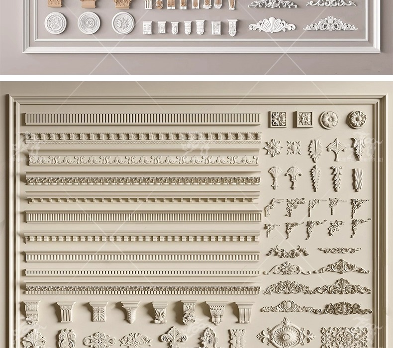 su ad03 carved plaster line