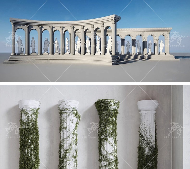 su ad03 carved plaster line