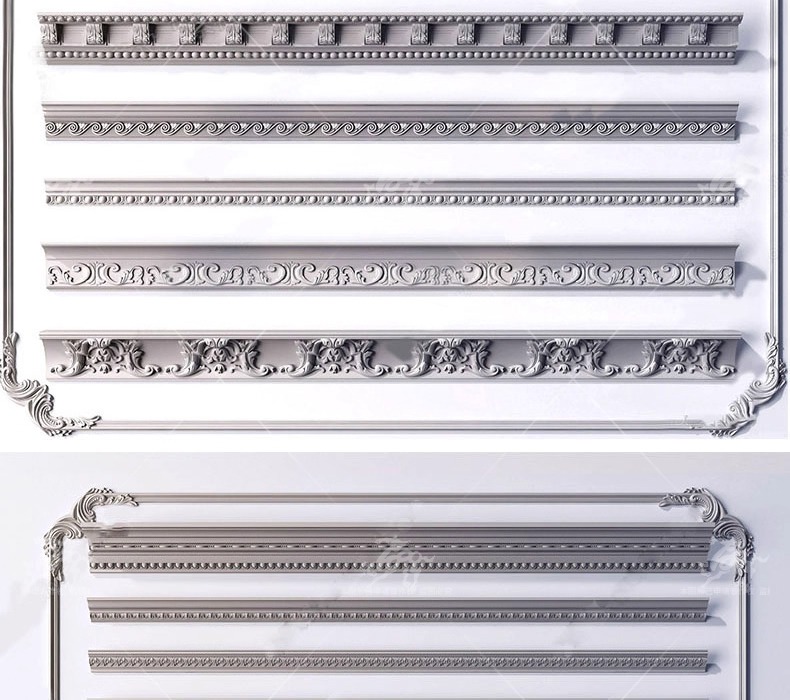 su ad03 carved plaster line