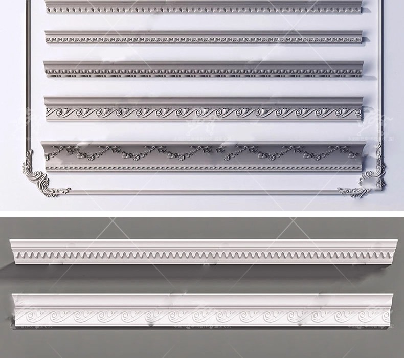 su ad03 carved plaster line