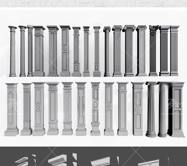su ad03 carved plaster line