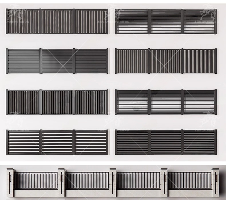 su ad04 aluminum alloy fence