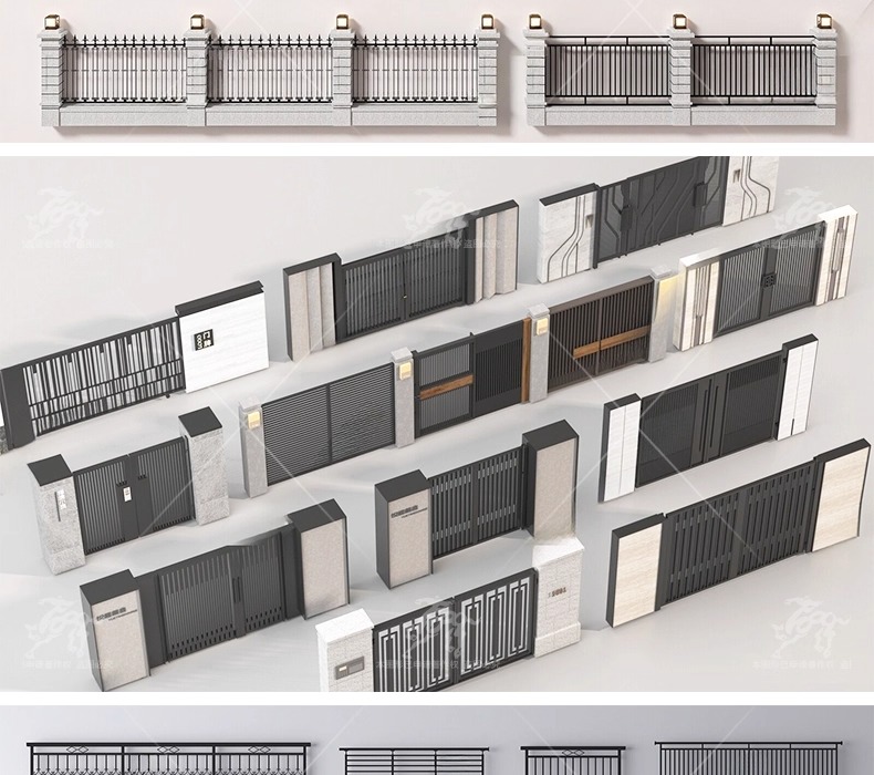 su ad04 aluminum alloy fence
