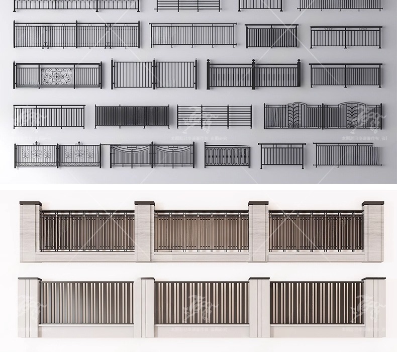 su ad04 aluminum alloy fence