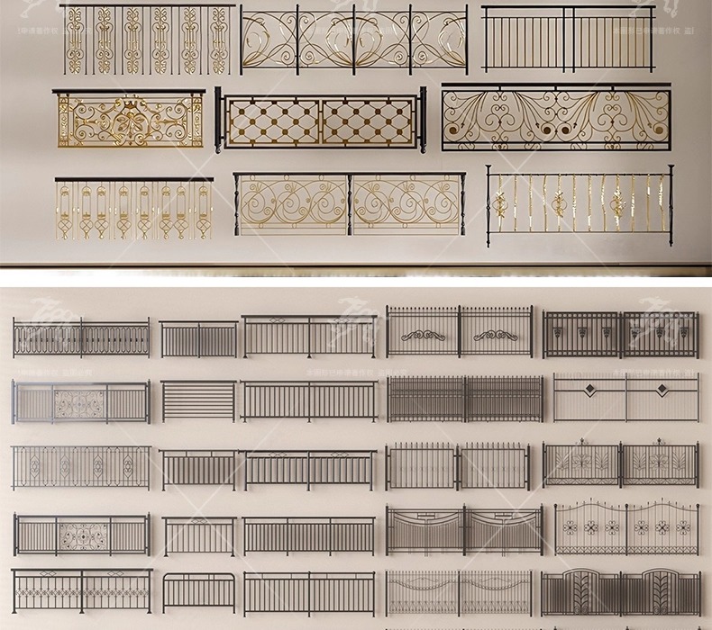 su ad04 aluminum alloy fence