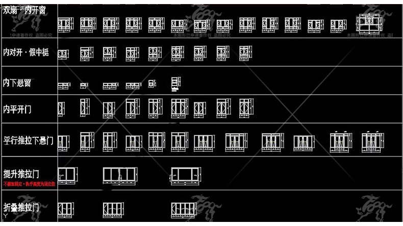 su ad05 various types of windows