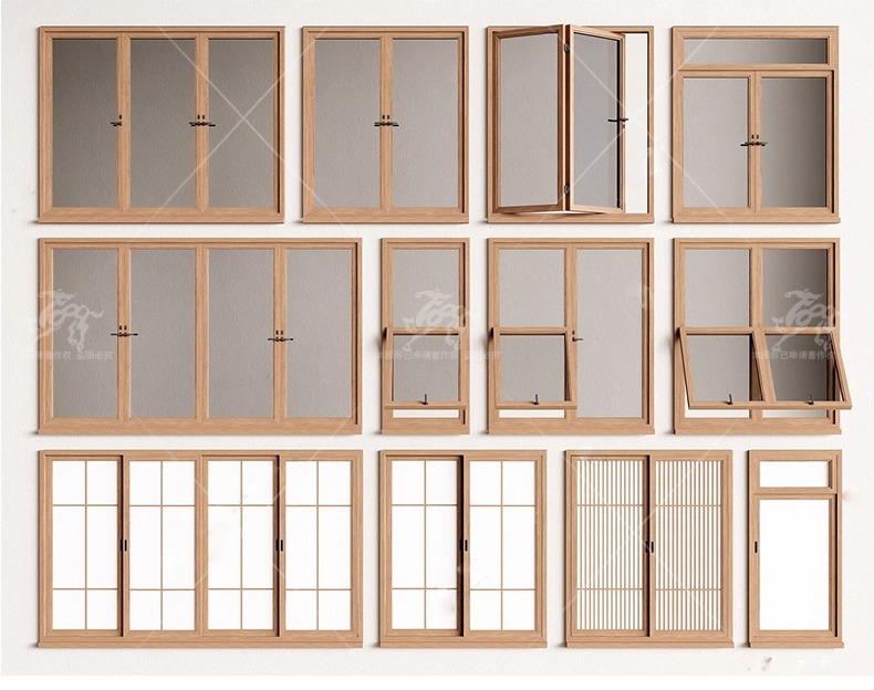 su ad05 various types of windows