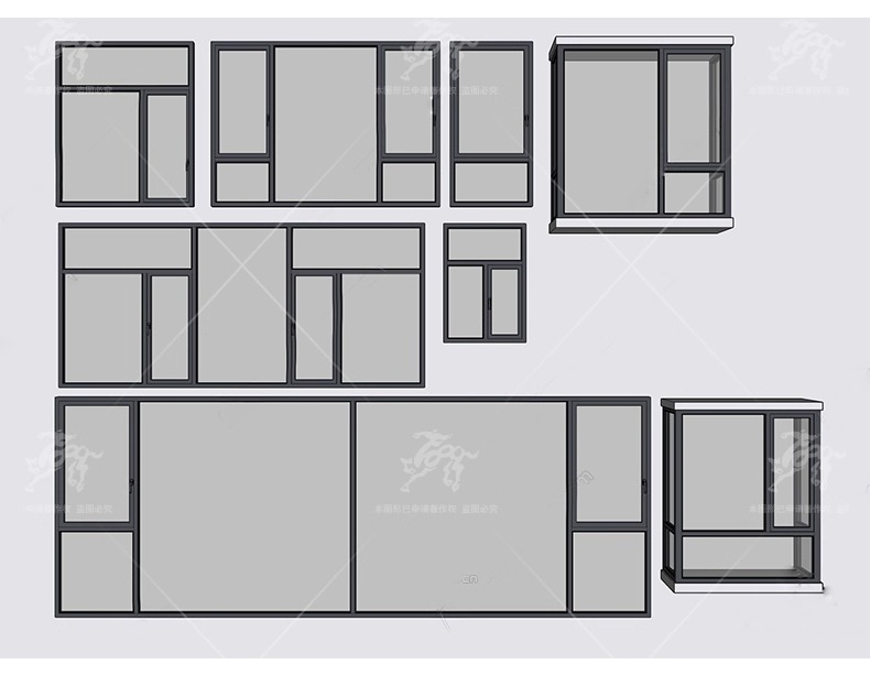 su ad05 various types of windows