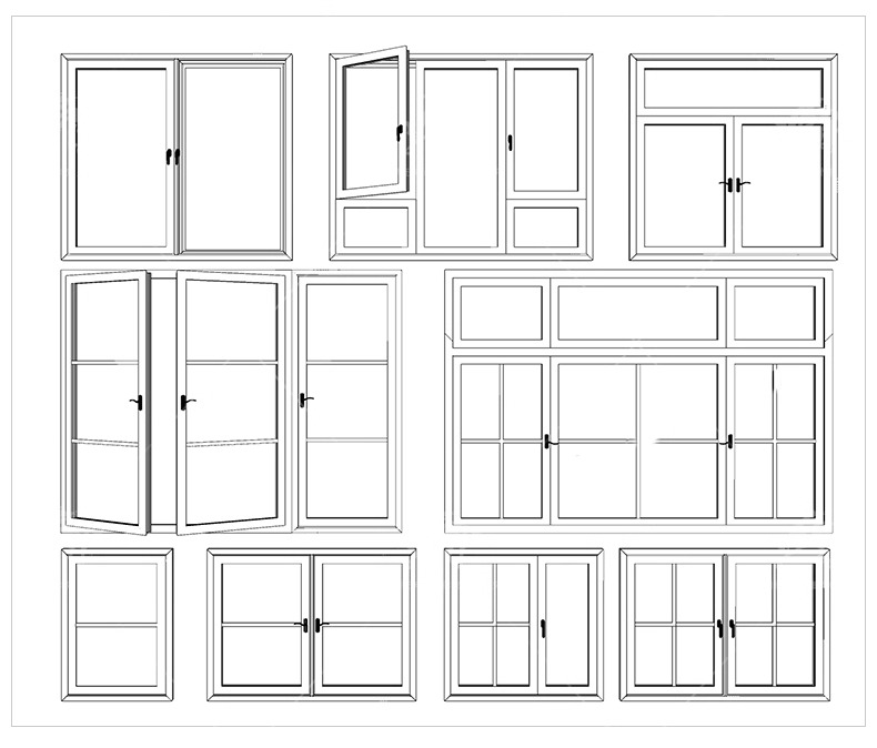 su ad05 various types of windows