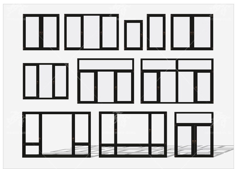 su ad05 various types of windows