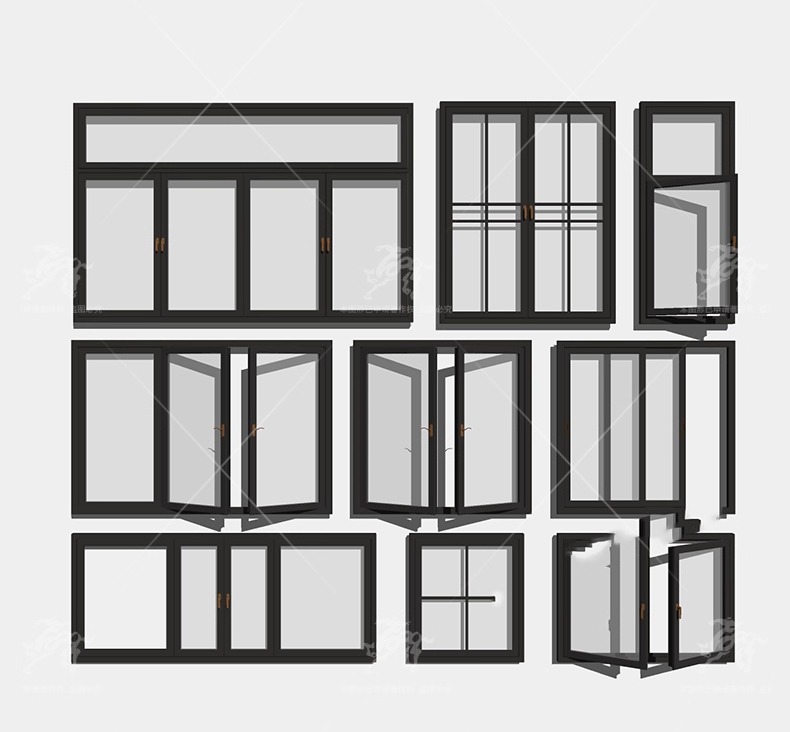 su ad05 various types of windows