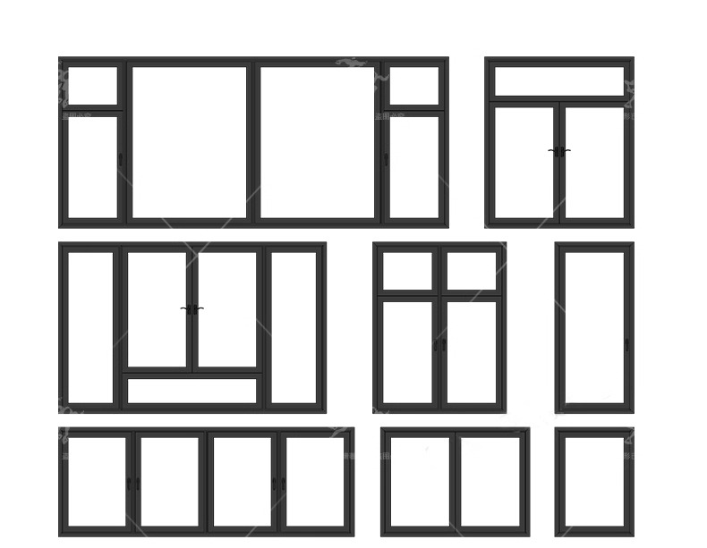 su ad05 various types of windows