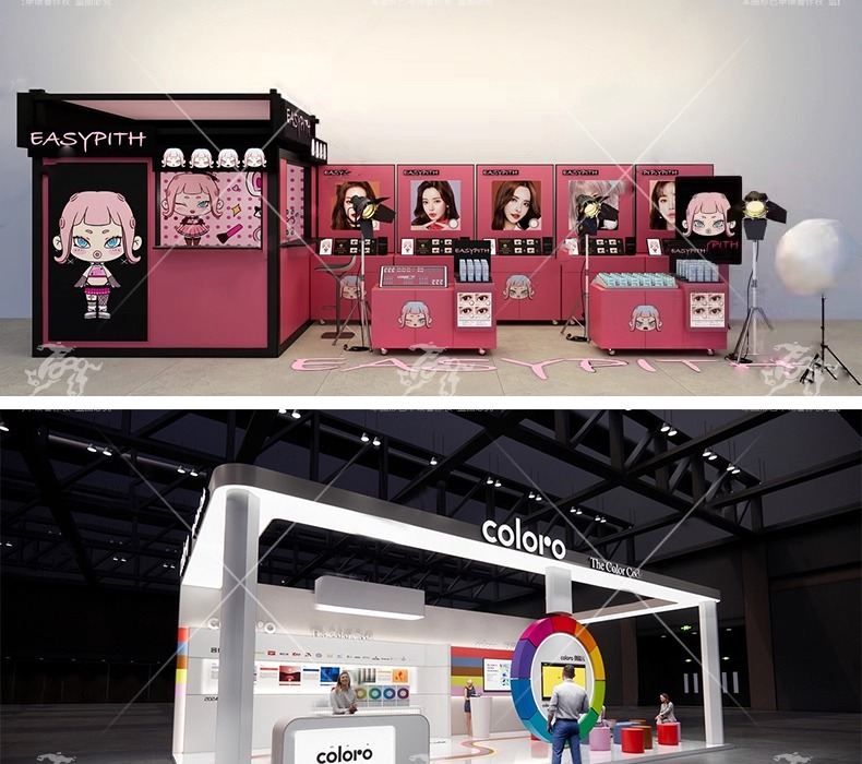 su ad07 pop up store booth