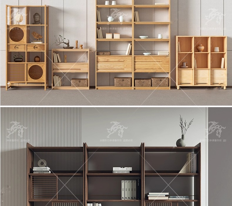 su id08 bookcase shelves