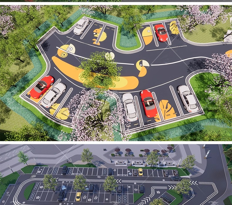 su ls06 outdoor parking lot