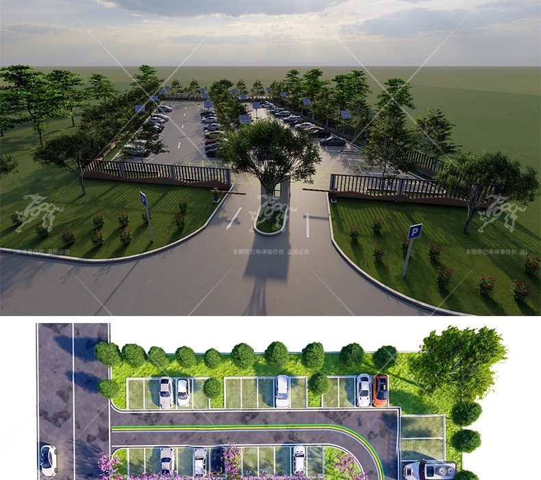 su ls06 outdoor parking lot