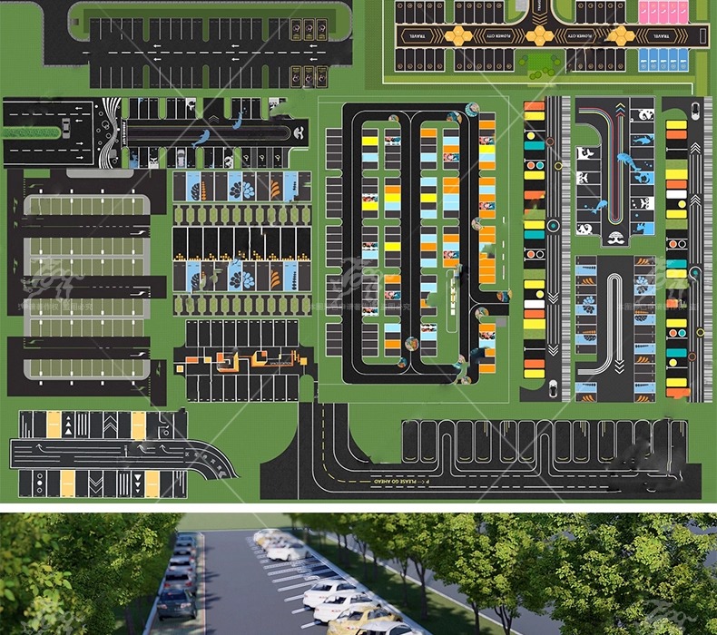 su ls06 outdoor parking lot