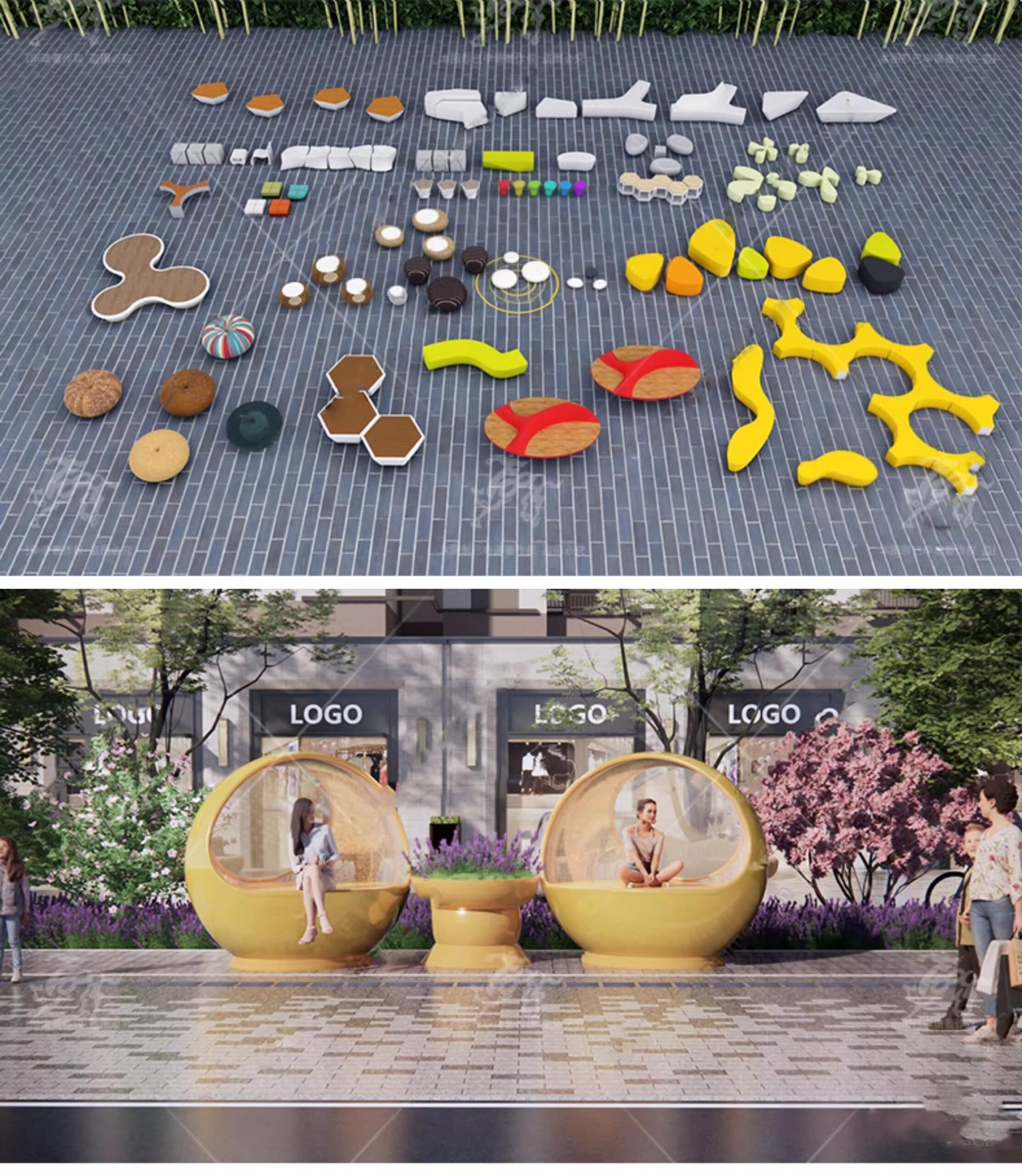 su ls11 creative landscape seat