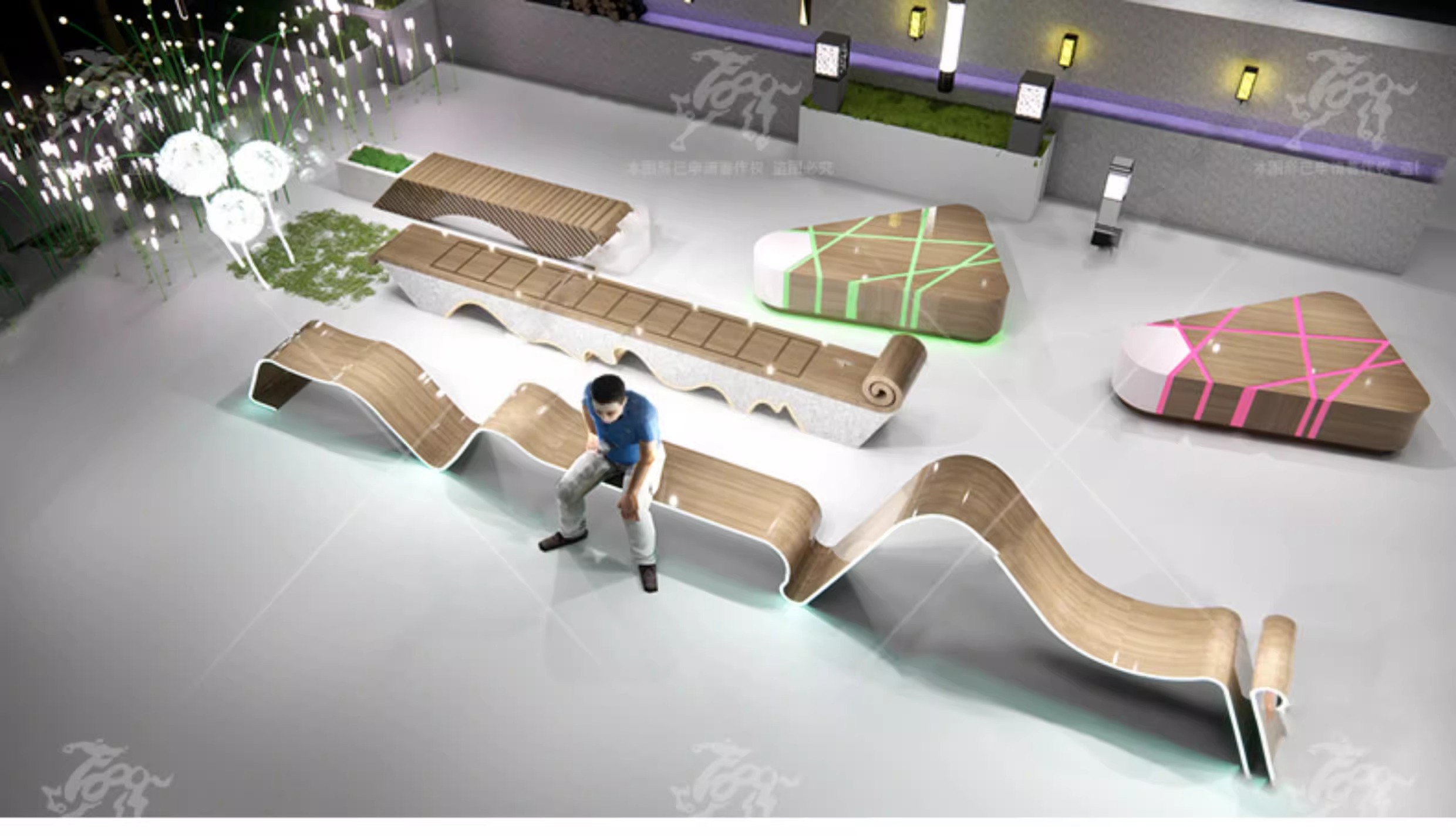 su ls11 creative landscape seat