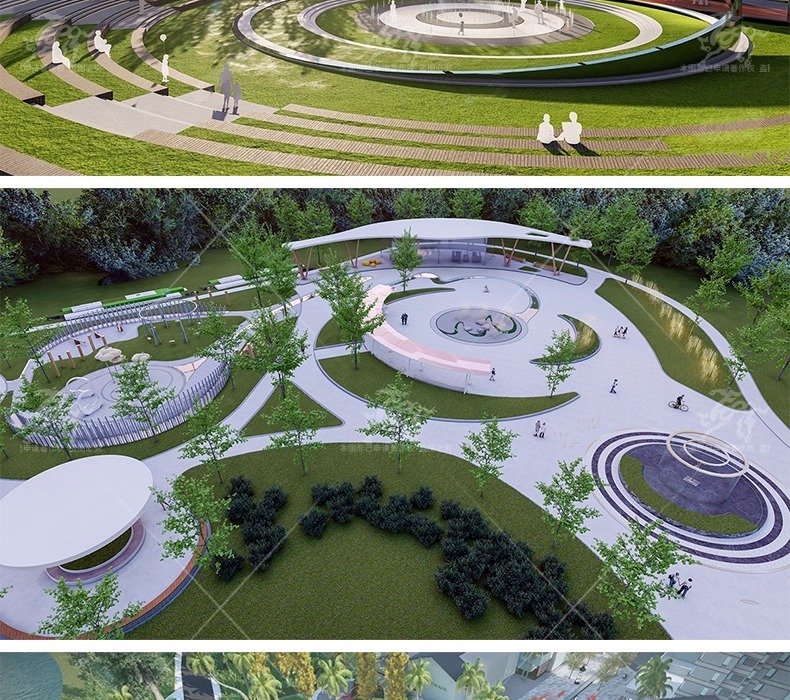 su ls13 circle garden landscape node