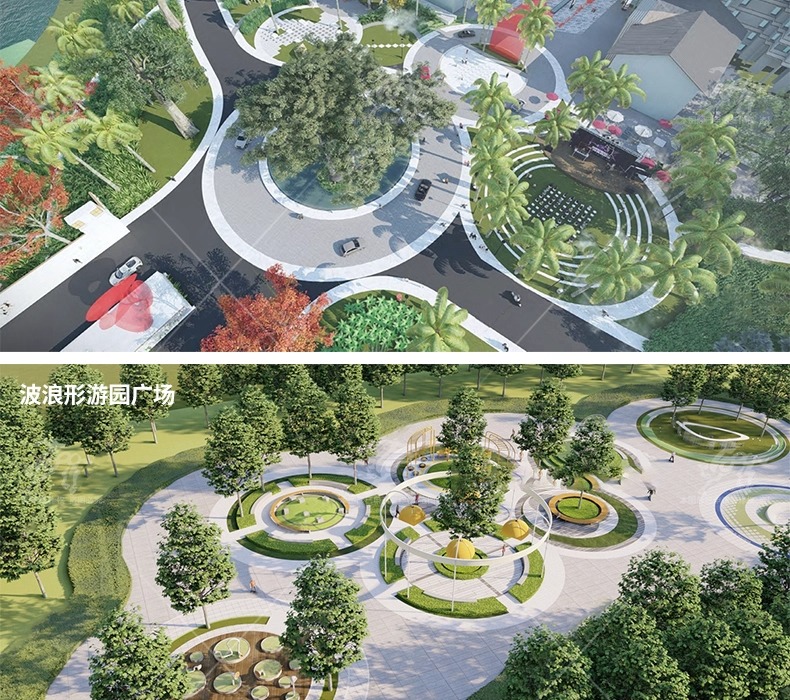 su ls13 circle garden landscape node