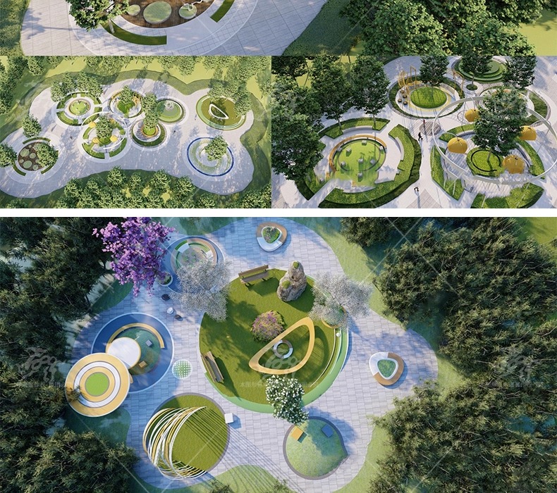 su ls13 circle garden landscape node