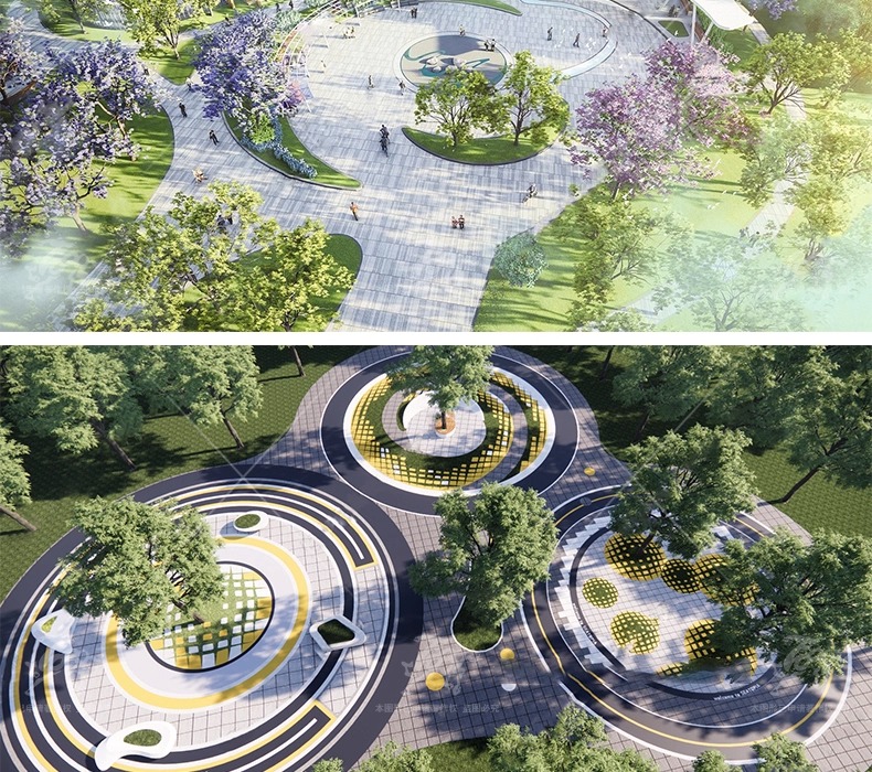 su ls13 circle garden landscape node