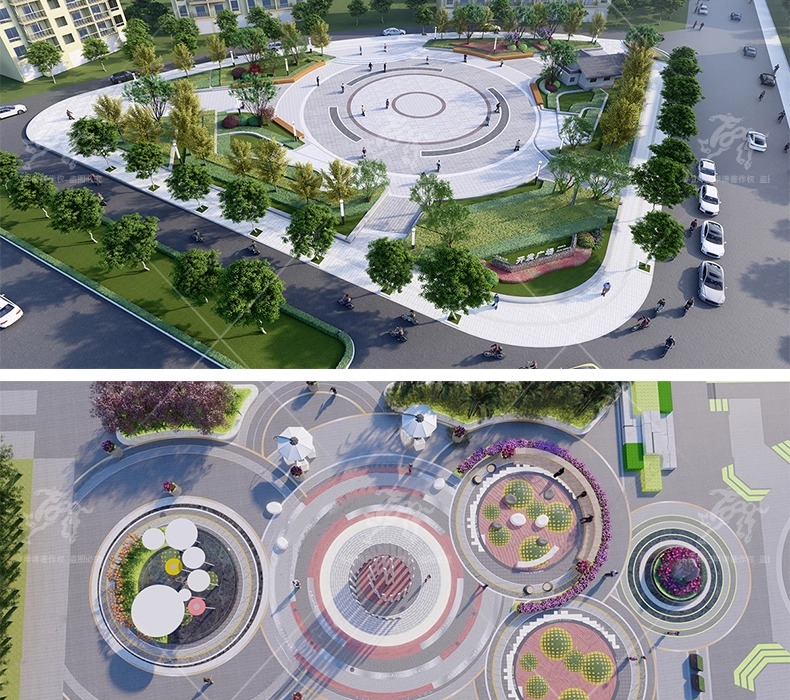 su ls13 circle garden landscape node