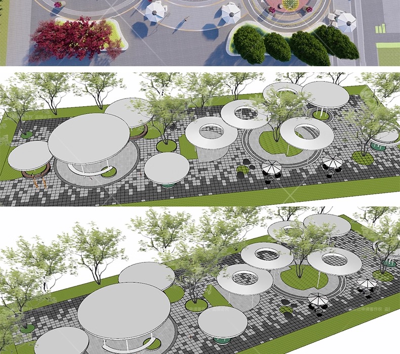 su ls13 circle garden landscape node