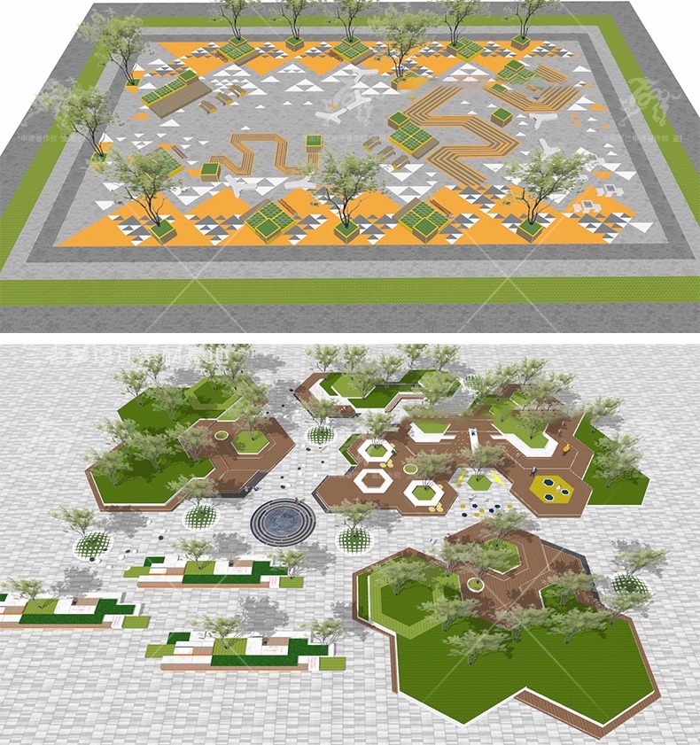 su ls13 circle garden landscape node