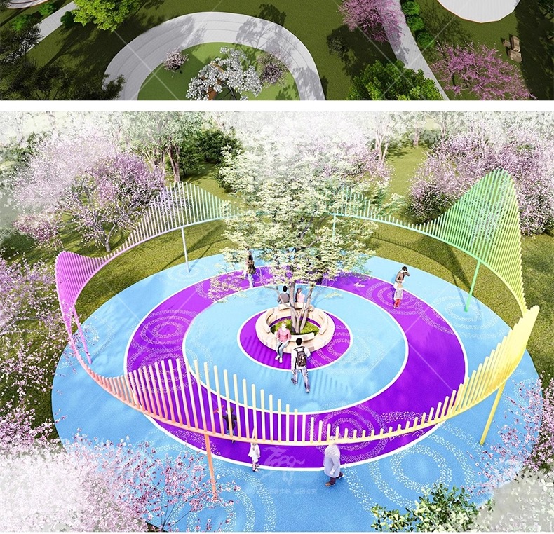 su ls13 circle garden landscape node