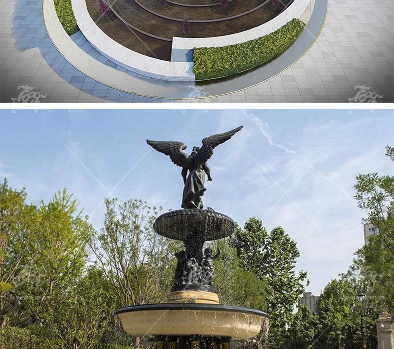 su ls17 fountain waterscape