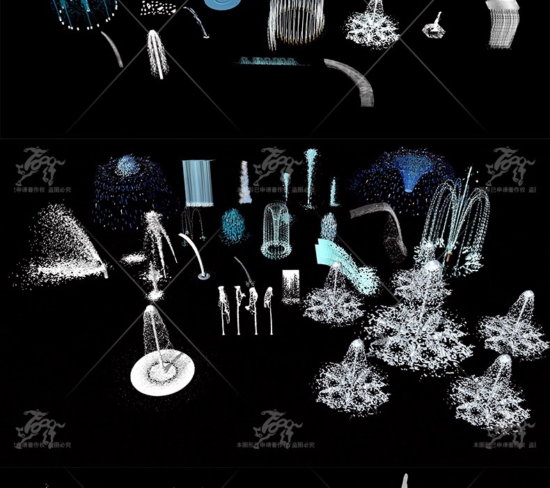 su ls17 fountain waterscape