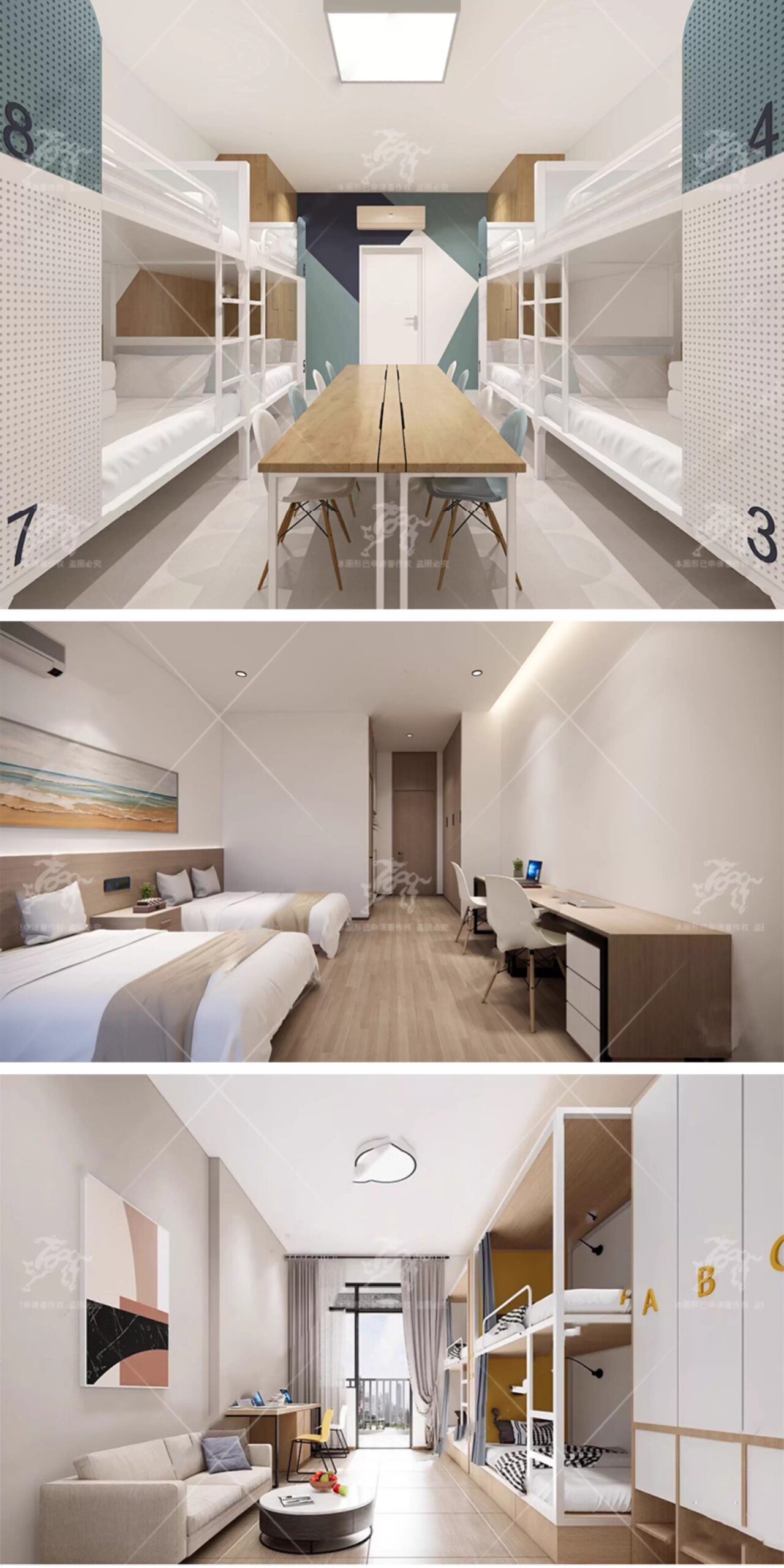 su p01 dormitory interior
