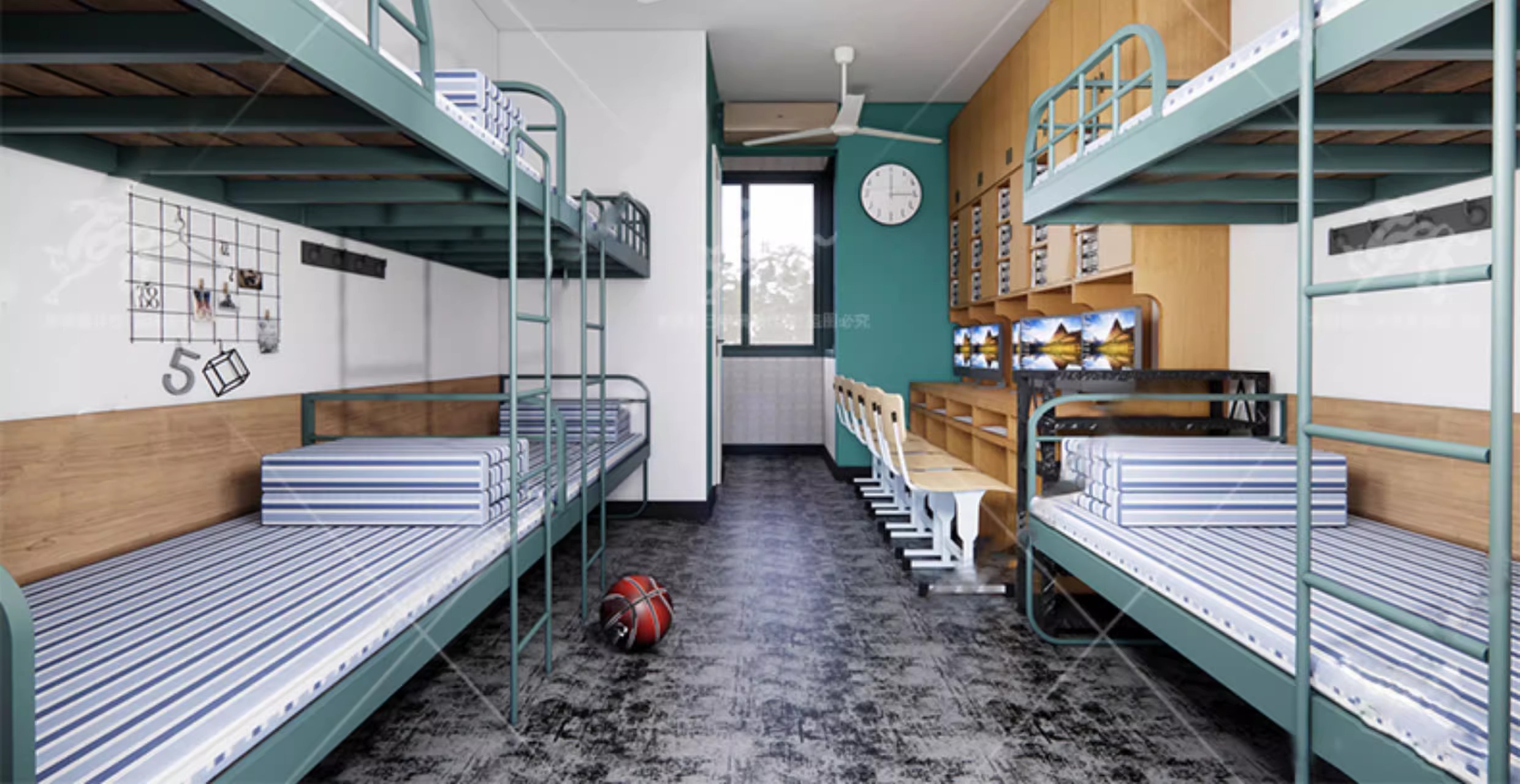 su p01 dormitory interior