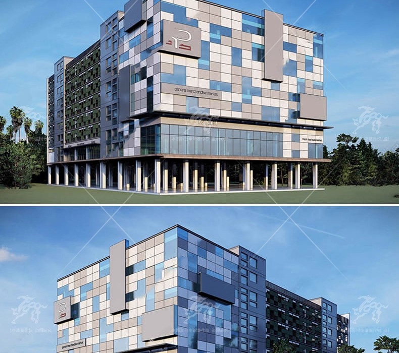 su ad10 steel structure parking lot