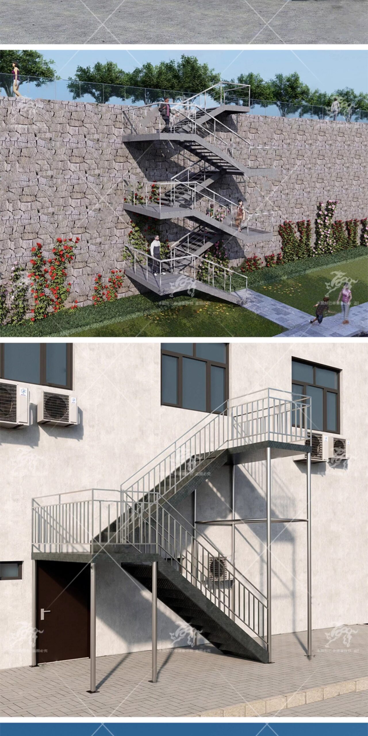 su ad13 outdoor building stairs