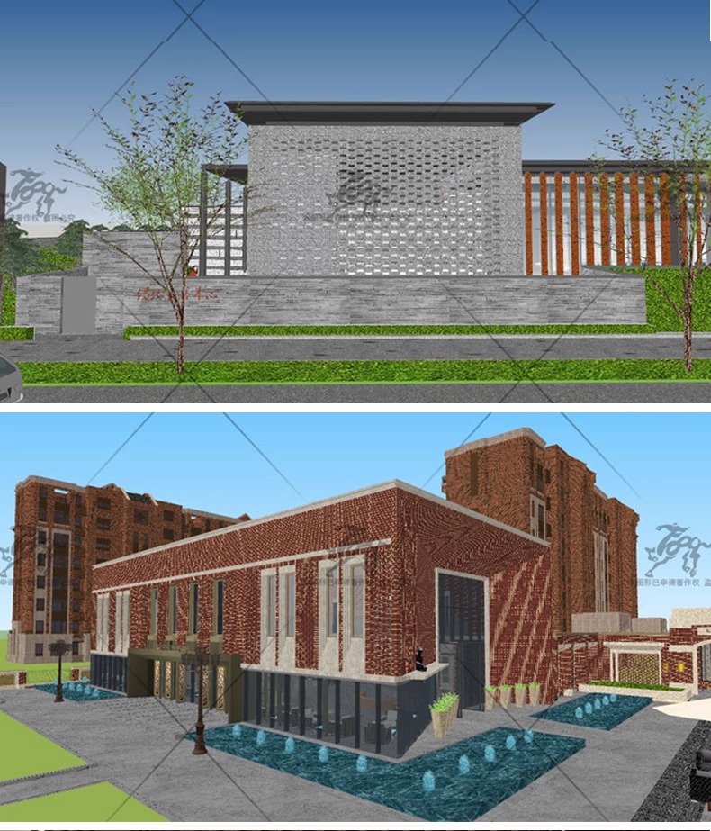 su ad22 red brick building