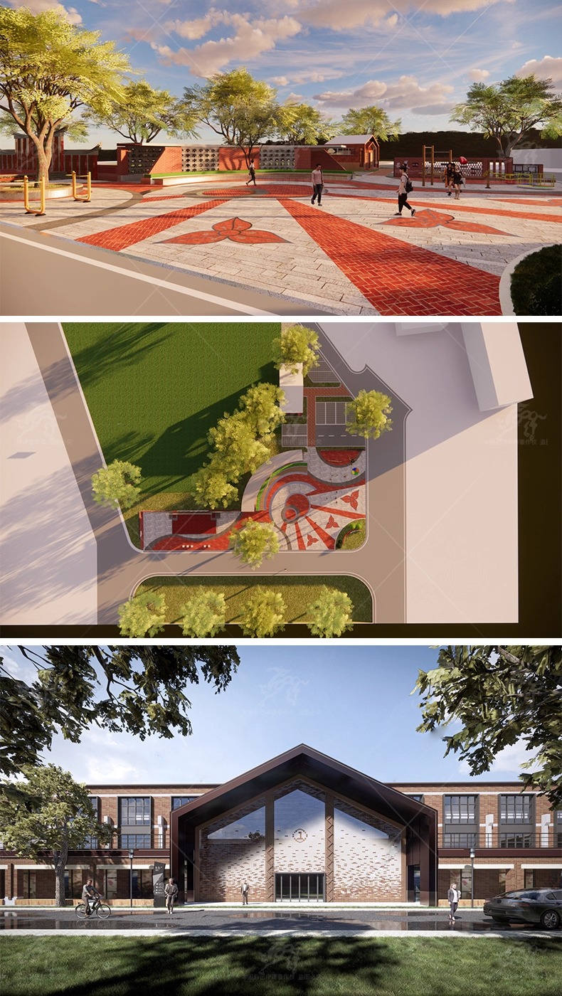 su ad22 red brick building