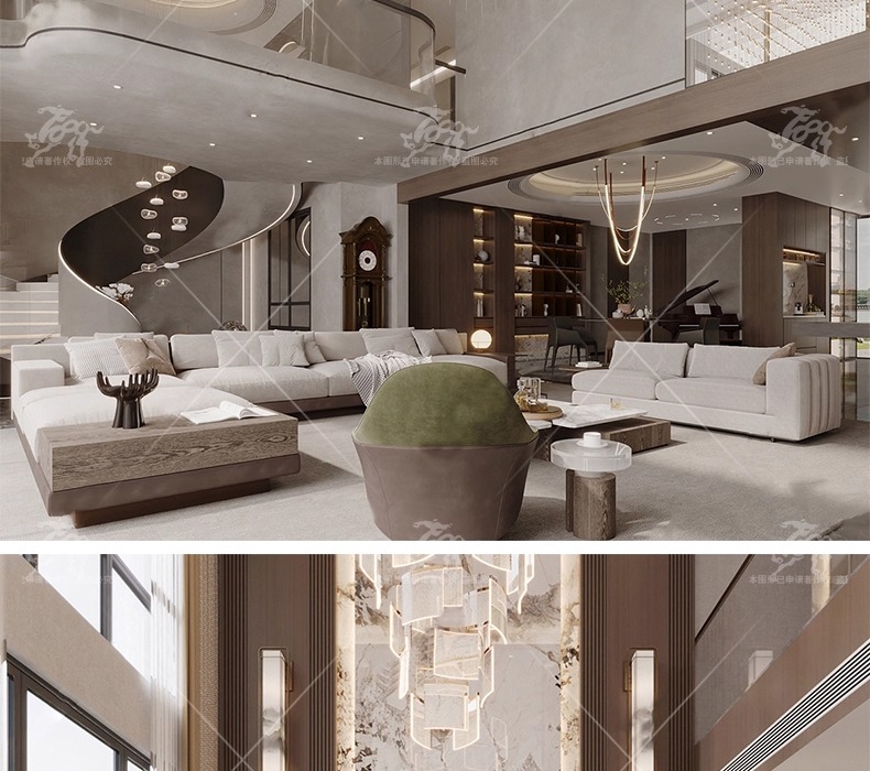 su id33 villa duplex livingroom