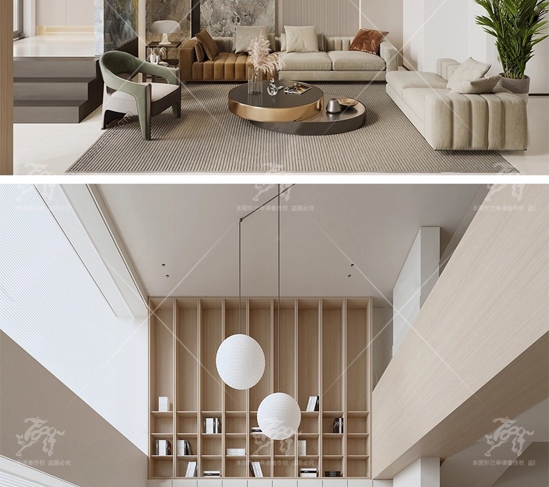 su id33 villa duplex livingroom