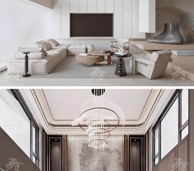 su id33 villa duplex livingroom