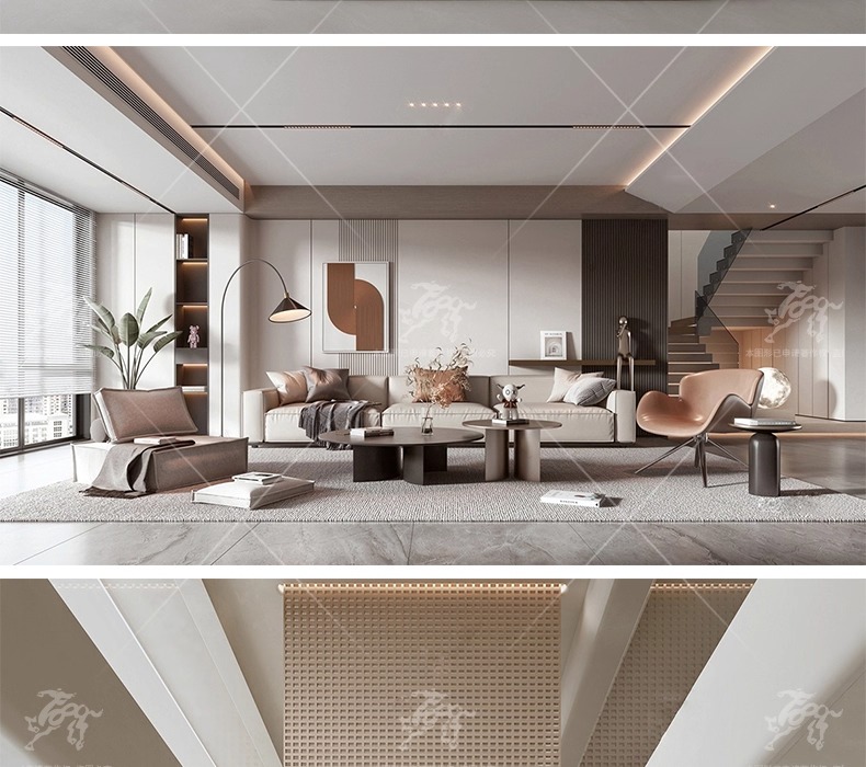 su id33 villa duplex livingroom