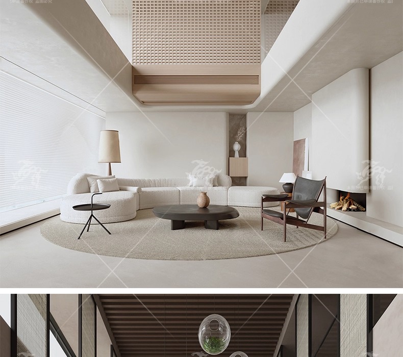 su id33 villa duplex livingroom