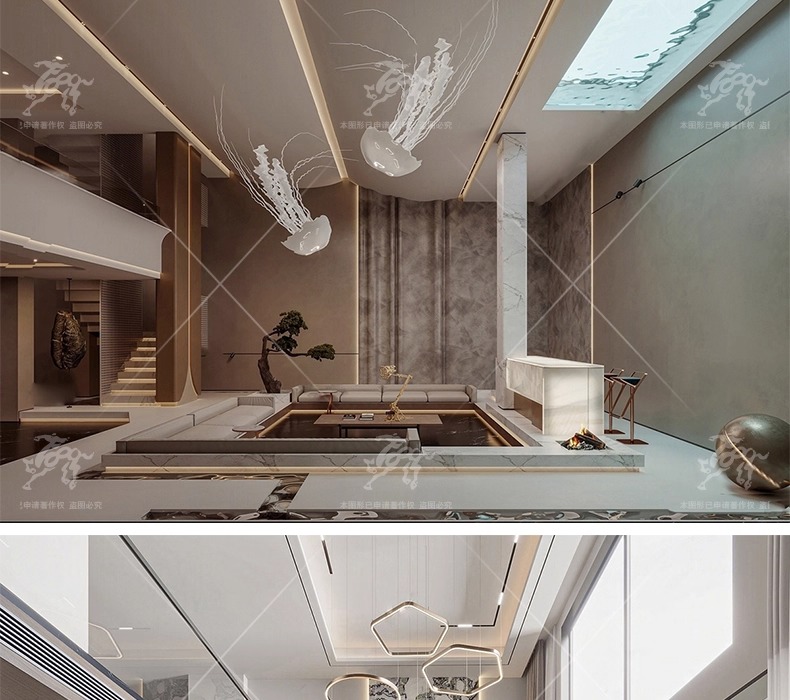 su id33 villa duplex livingroom